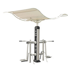 中柱伞结构四人器材(图2) 中柱伞结构四人器材(图2)