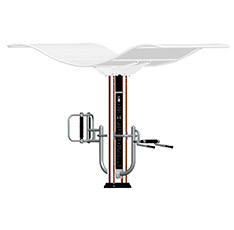 双柱转腰器(图4) 双柱转腰器(图4)