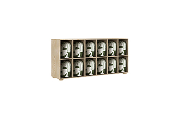 白蜡木贵族-12格书包柜