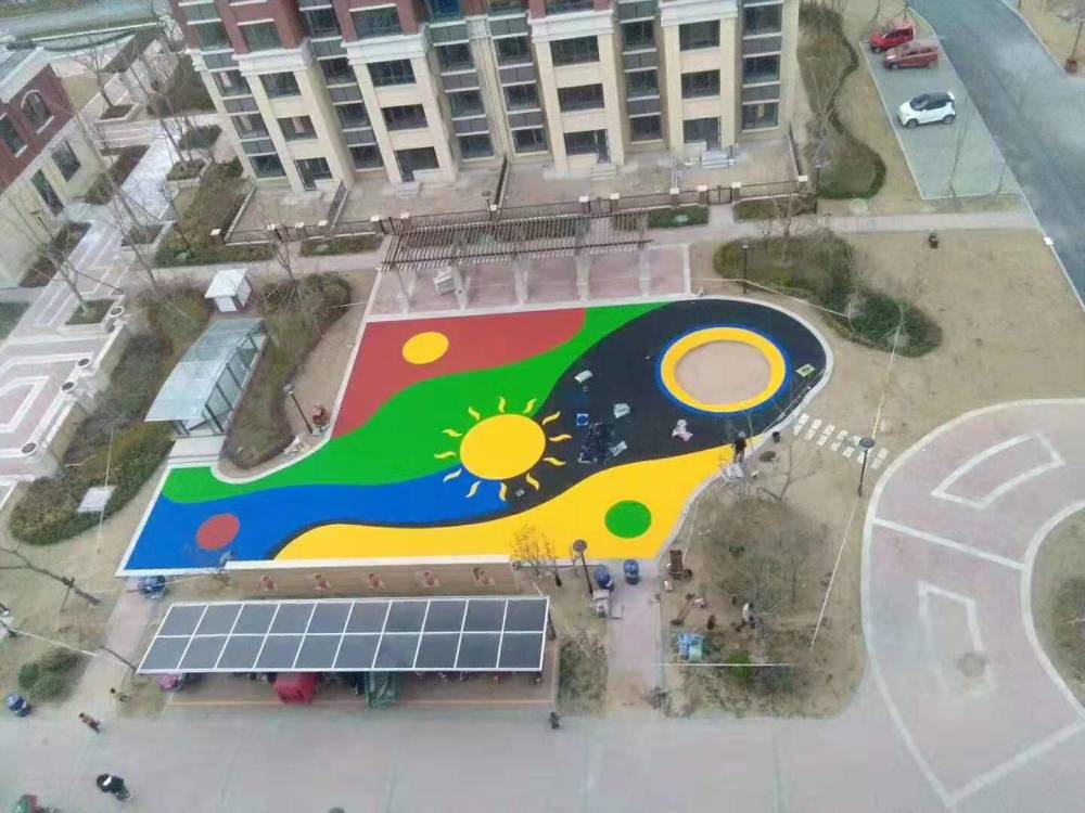 山东青岛epdm小区内弹性健身步道,弹性塑胶地面,弹性跑步路径施工厂家(图2) 山东青岛epdm小区内弹性健身步道,弹性塑胶地面,弹性跑步路径施工厂家(图2)