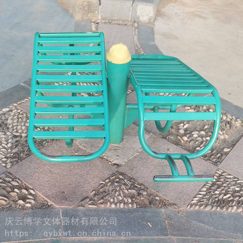 室外健身路径 双人漫步机 太极揉推器 三位扭腰器 腹肌板(图5)